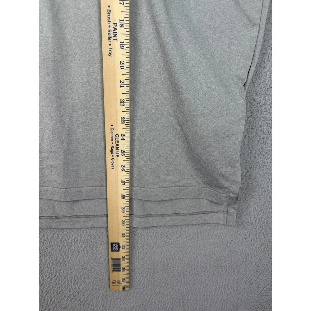 Polo Ralph Lauren Polo Shirt Mens XL Gray Solid Performance Stretch Golf Jersey